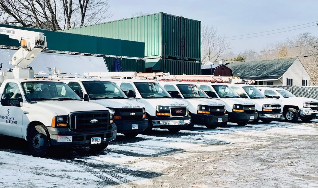 Tri-County Electric Fleet Vehicles