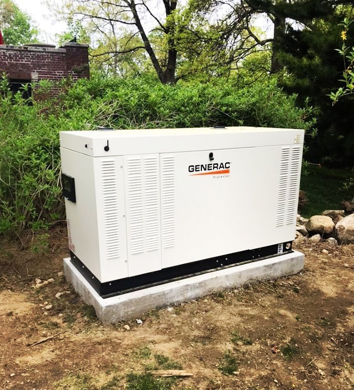 Residential, commercial and industrial generator installations